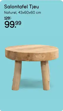 Leen Bakker Salontafel Tjeu aanbieding