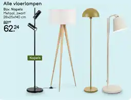 Leen Bakker Alle vloerlampen aanbieding
