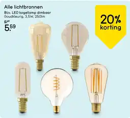 Leen Bakker Alle lichtbronnen aanbieding