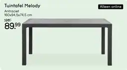 Leen Bakker Tuintafel Melody aanbieding
