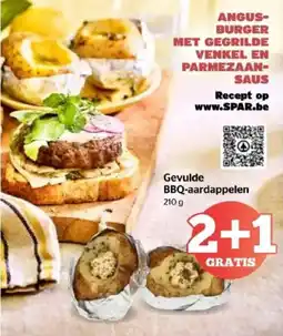 Spar Gevulde BBQ aardappelen aanbieding