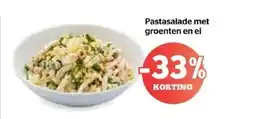 Spar Pastasalade met groenten en ei aanbieding