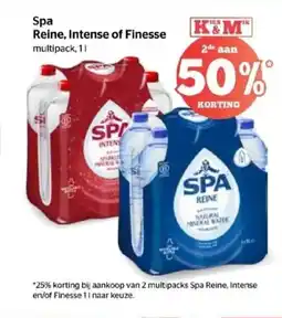Spar Spa Reine Intense of Finesse aanbieding