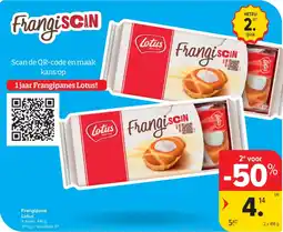 Carrefour Market Frangipane Lotus aanbieding