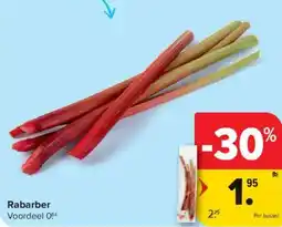 Carrefour Market Rabarber aanbieding
