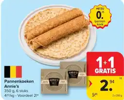 Carrefour Market Pannenkoeken Annie's aanbieding