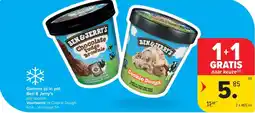 Carrefour Market Gamma ijs in pot Ben & Jerry's aanbieding