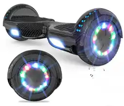 Decathlon Hoverboard 6,5 Inch met Bluetooth en LED-verlichting RCB-WJ1-Zwart aanbieding