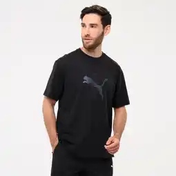 Decathlon Heren-T-shirt katoen zwart aanbieding