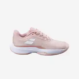 Decathlon Multicourt tennisschoenen voor dames Jet Tere roze wit aanbieding