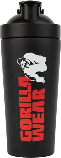 Decathlon Metal Shaker 740ML - Zwart aanbieding