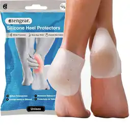 Decathlon Siliconen hielbeschermers (4-pack) voor schoenen aanbieding