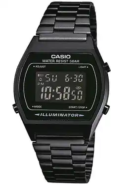 Decathlon Casio Digitaal Horloge Zwart/Zwart B640WB-1BEF aanbieding