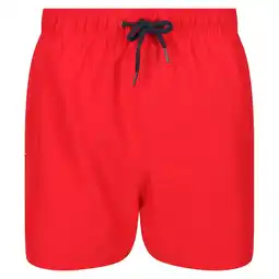 Decathlon Heren Mawson II Zwemshort (Echt rood) aanbieding
