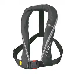 Decathlon reddingvest New Pilot 165, zwart aanbieding