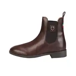 Decathlon Unisex jodhpurlaarzen met elastiek aan de zijkant aanbieding