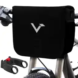 Decathlon Front Pack - Stuurtas met KLICKfix zwart aanbieding