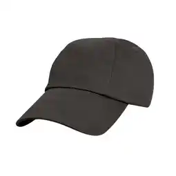 Decathlon Katoenen pet met laag profiel voor kinderen (Zwart) aanbieding