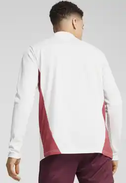 Decathlon RB Leipzig trainingstop met kwartrits voor heren PUMA White Club Red aanbieding