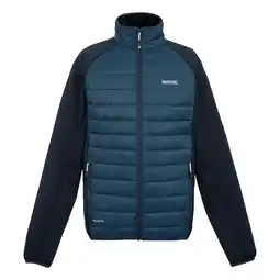 Decathlon Heren Clumber IV Full Zip Hybride Jas (Moonlight Denim/Navy) aanbieding