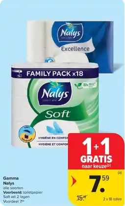 Carrefour Market Gamma Nalys aanbieding