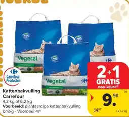 Carrefour Market Kattenbakvulling Carrefour aanbieding