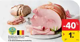 Carrefour Market Beenham van varken van weleer kwaliteitsketen carrefour aanbieding