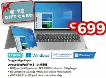 Exellent Lenovo ideapad flex 5 - 14are05 aanbieding