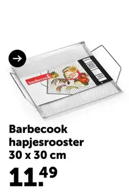 AVEVE Barbecook hapjesrooster 30 x 30 cm aanbieding