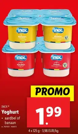 Lidl Yoghurt aanbieding