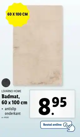 Lidl LIVARNO HOME Badmat, 60 x 100 cm aanbieding