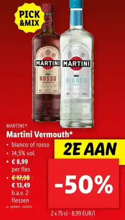 Lidl Martini Vermouth aanbieding