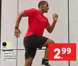 Lidl Sportshirt aanbieding