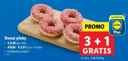 Lidl Donut pinky aanbieding