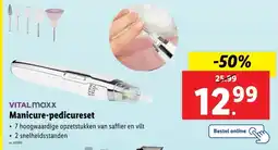 Lidl Manicure-pedicureset aanbieding