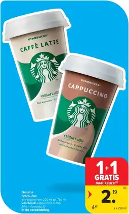 Carrefour Market Starbucks Gamma aanbieding