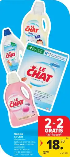 Carrefour Market Gamma Le Chat aanbieding