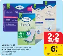 Carrefour Market Gamma Tena aanbieding