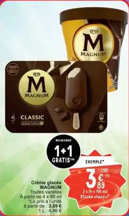Cora Magnum crème glacée aanbieding