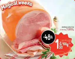 Jambon cuit à l'os