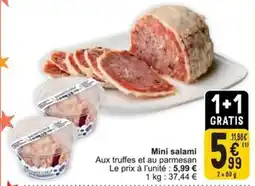 Cora Mini salami aanbieding