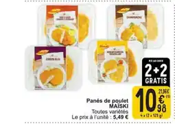 Cora Maïski panés de poulet aanbieding