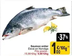 Cora Saumon entier aanbieding