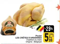 Cora Les crêtes d'ardennes poulet aanbieding