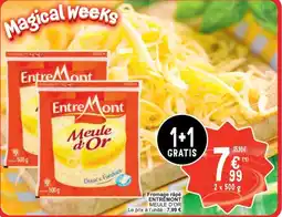 Cora Entremont meule d'or fromage râpé aanbieding