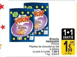 Cora Pasquier pitch brioche aanbieding