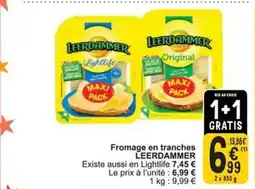 Cora Leerdammer fromage en tranches aanbieding