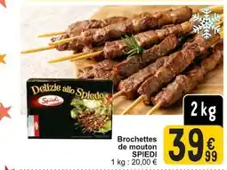 Cora Spiedi brochettes de mouton aanbieding