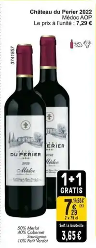 Cora Château du Perier 2022 Médoc AOP aanbieding