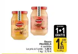 Cora Sauce pauwels aanbieding